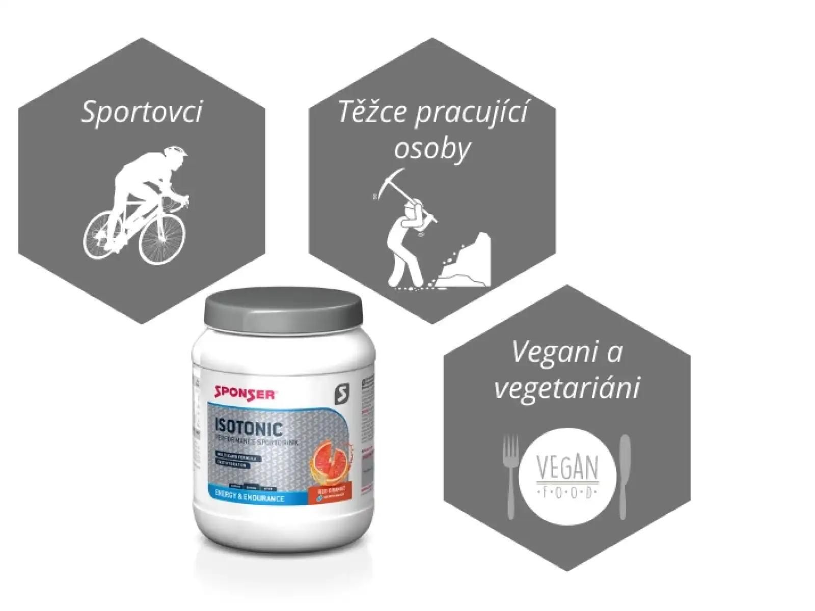 Sponser Isotonic – isotonisches Getränk, 1000 g
