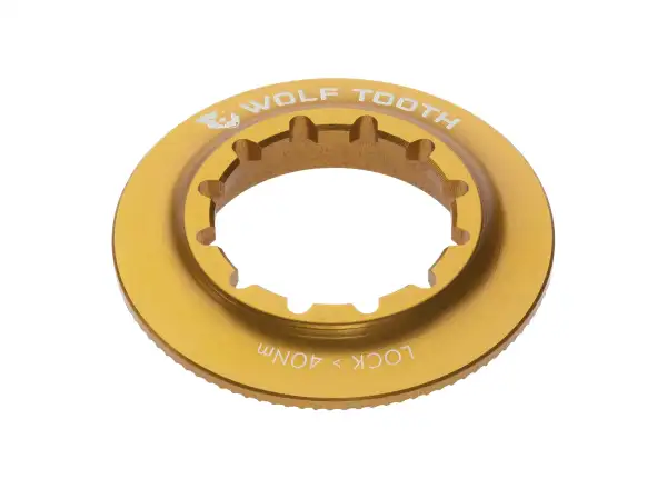 Wolf Tooth Mutter Centerlock Rotor Internal Spline gold