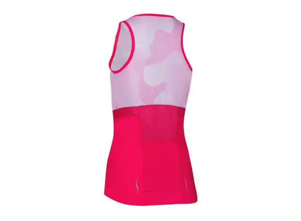 Etape Summer Damen-Trikot ohne Ärmel weiß/rosa