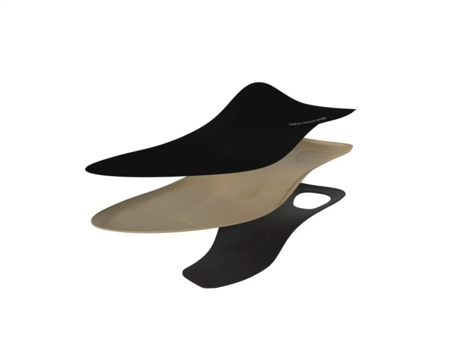 Ergon IP Touring Solestar Einlagen für Schuhe Schwarz