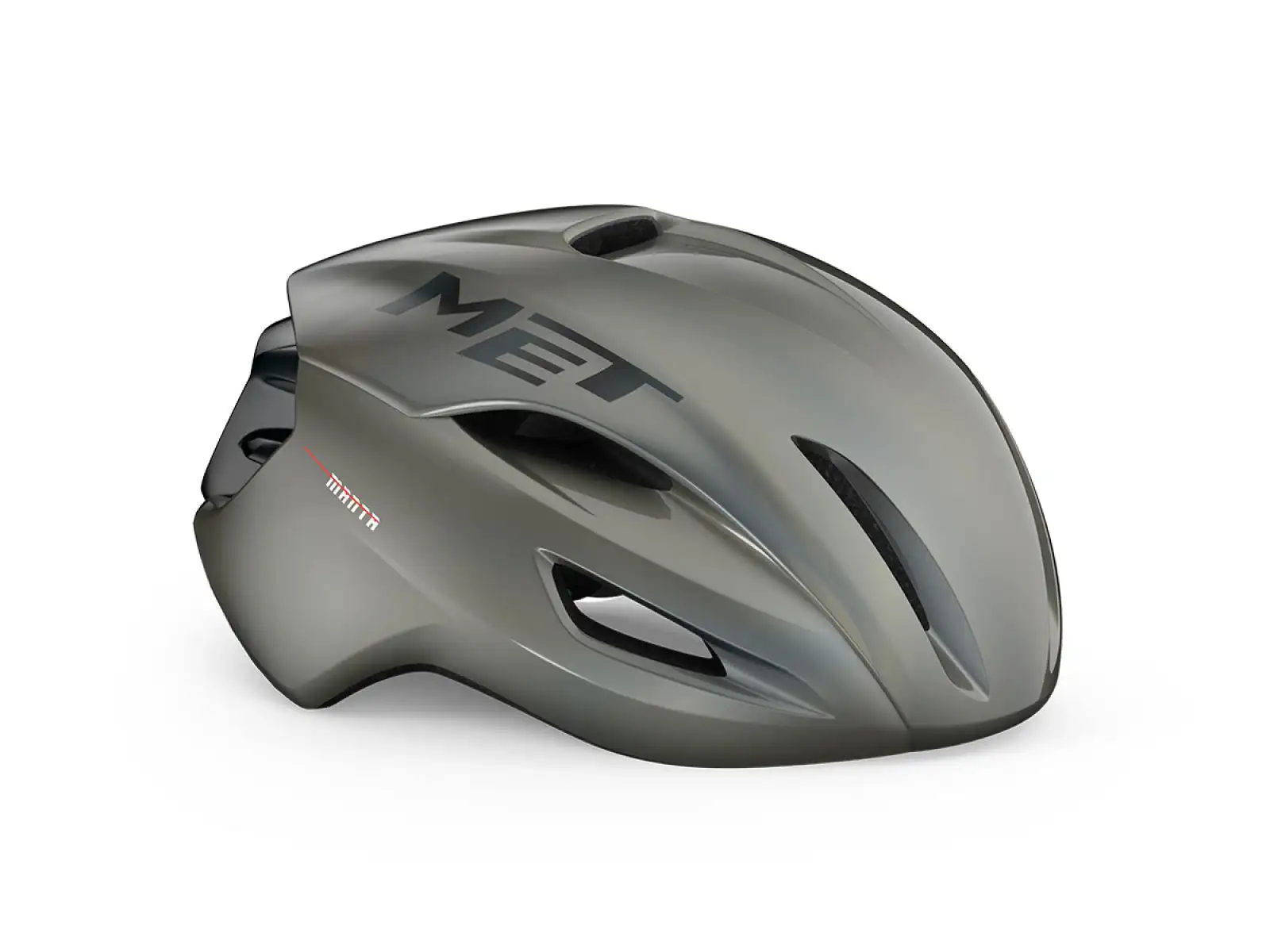 MET Manta MIPS Helm Solar-Grau glänzend, Größe M (56-58 cm)