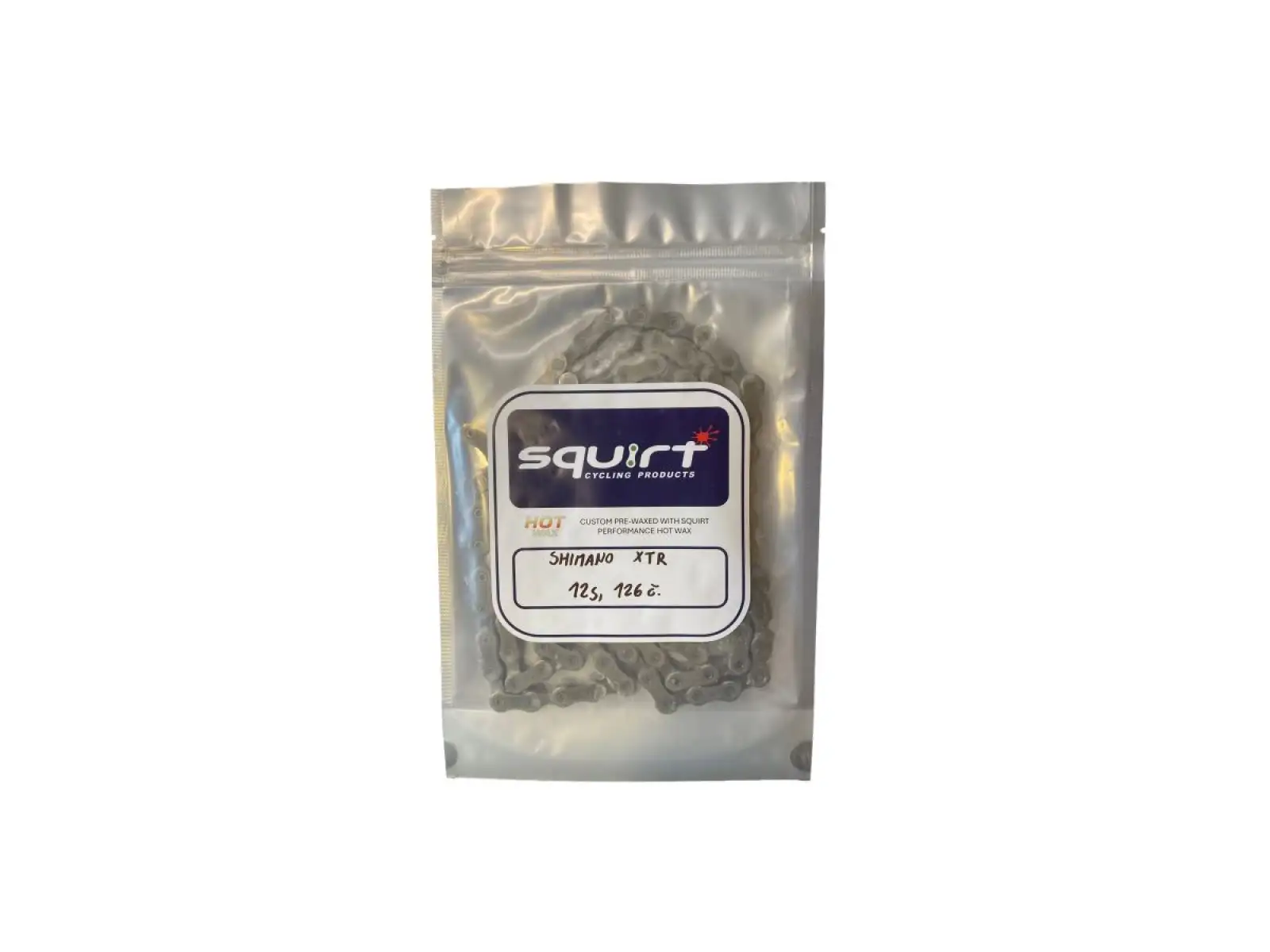 Squirt gewachste Kette Shimano XTR 12sp. 126 Glieder