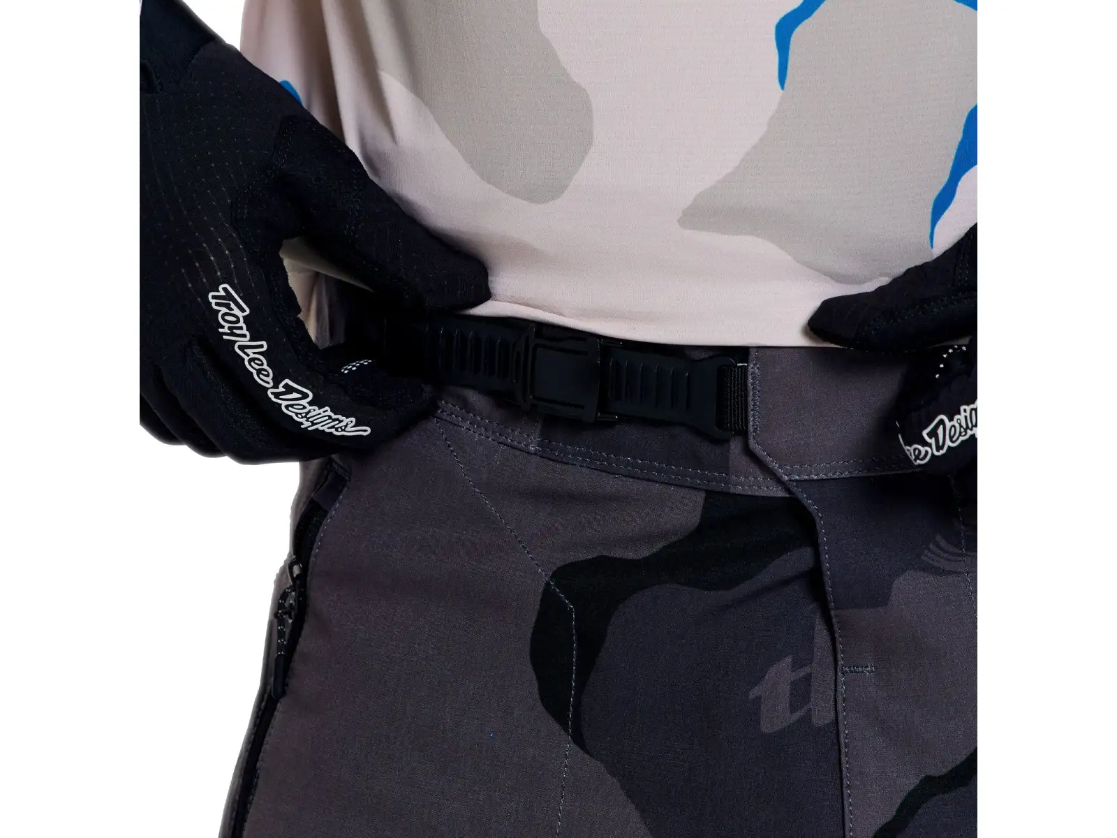 Troy Lee Designs Skyline Pro Herren-Shorts BN3TH Liner Flow Camo Carbon