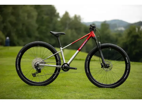 Superior TEAM 27.7 Kinderfahrrad Gloss Brushed Alu / Red
