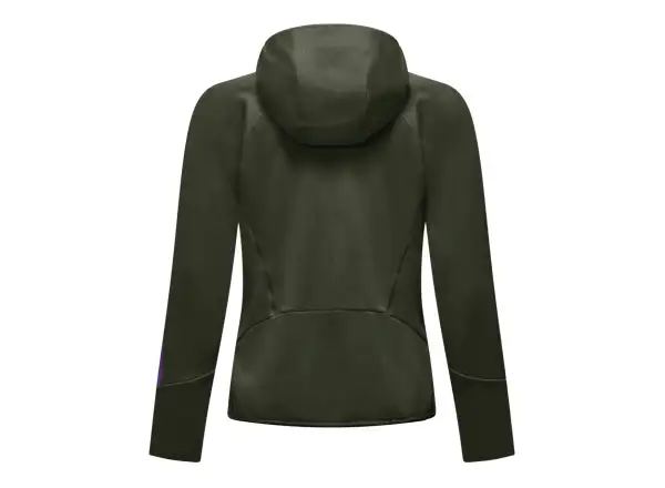 Salewa Pedroc 3 Hooded Damen-Sweatshirt Dark Olive