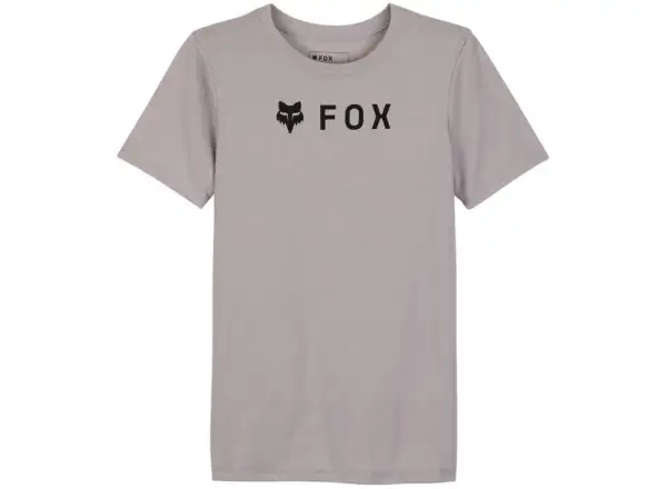 Fox Damen-T-Shirt – Absolute Tech Kurzarm Stone Grey