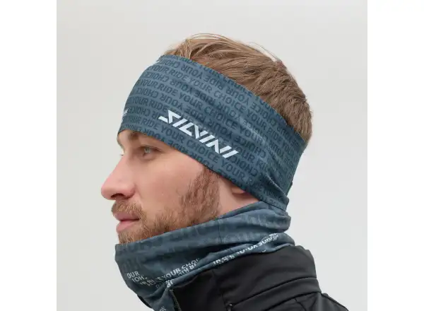 Silvini Agri Stirnband Charcoal/Cloud