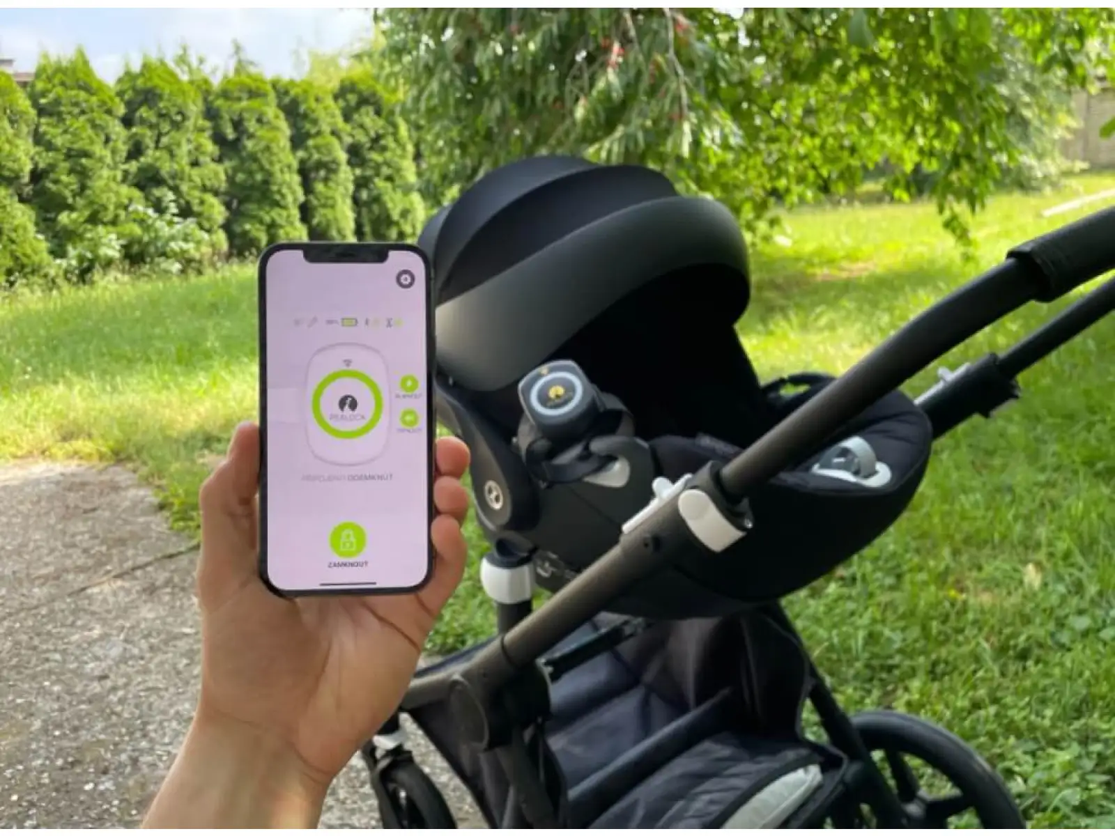 Pealock 2 Elektronisches Schloss Rosa