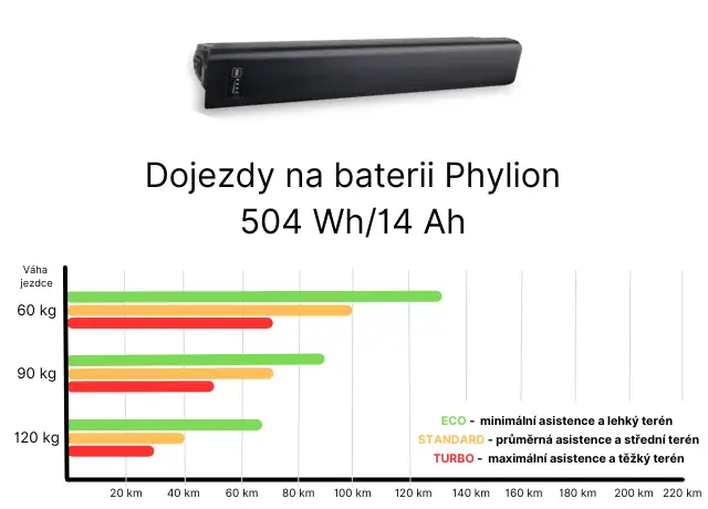 Akku - Sport Drive Phylion 504 Wh