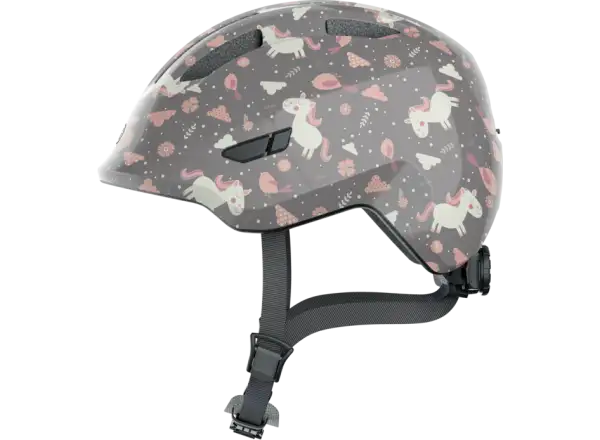 Abus Smiley 3.0 Kinderhelm Grau Pferd