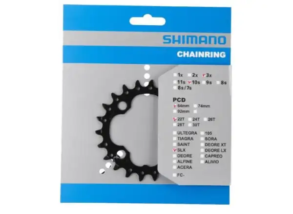 Shimano Deore FC-M672 Kettenblatt 22 Zähne