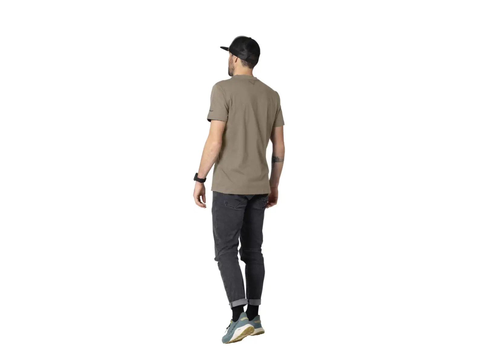 Dynafit Graphic Cotton Herren T-Shirt Kurzarm Fallen Rock/Horizon
