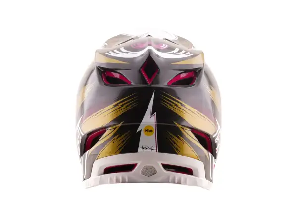 Troy Lee Designs D4 Carbon MIPS Cyclops Helm Gold