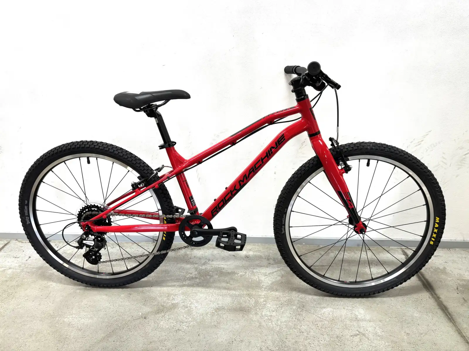 Rock Machine Thunder 24 Kinderfahrrad Red/Black MUSTER