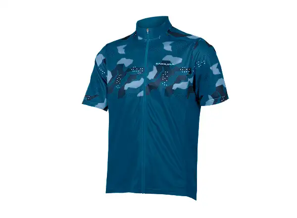 Endura Hummvee Ray S/S Herren-Trikot Kurzarm Blaubeere