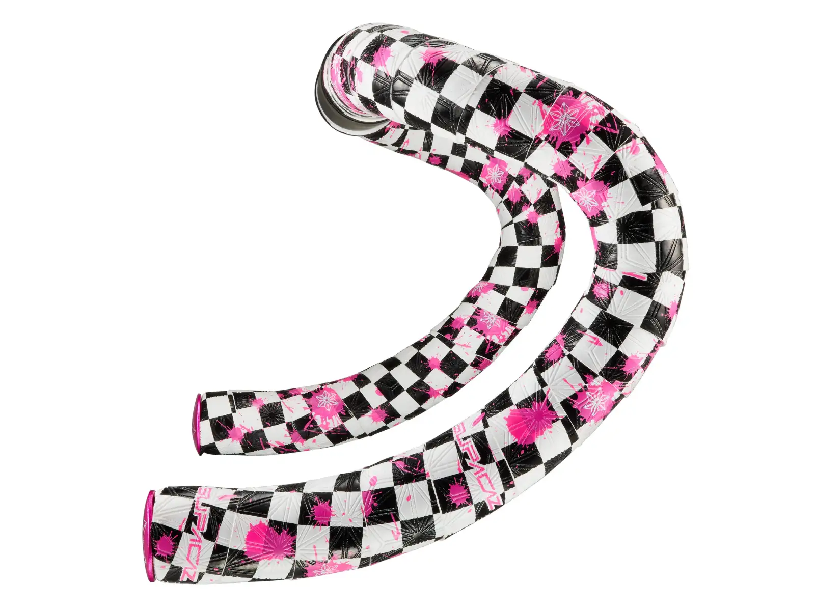 Supacaz Super Sticky Kush Classic Lenkerband Red/Pink plugs