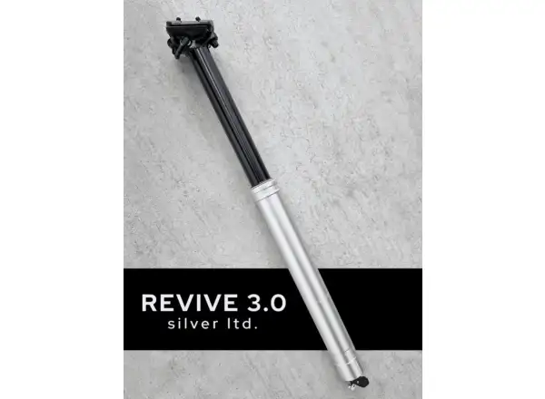 BikeYoke Revive 3.0 Silver Ltd Teleskop-Sattelstütze 125 mm/31,6 mm