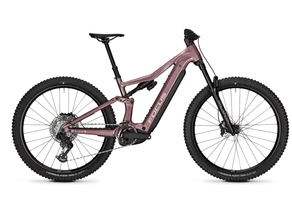 Focus JAM 8 800Wh vollgefedertes E-Bike Mauve / Darkmauve