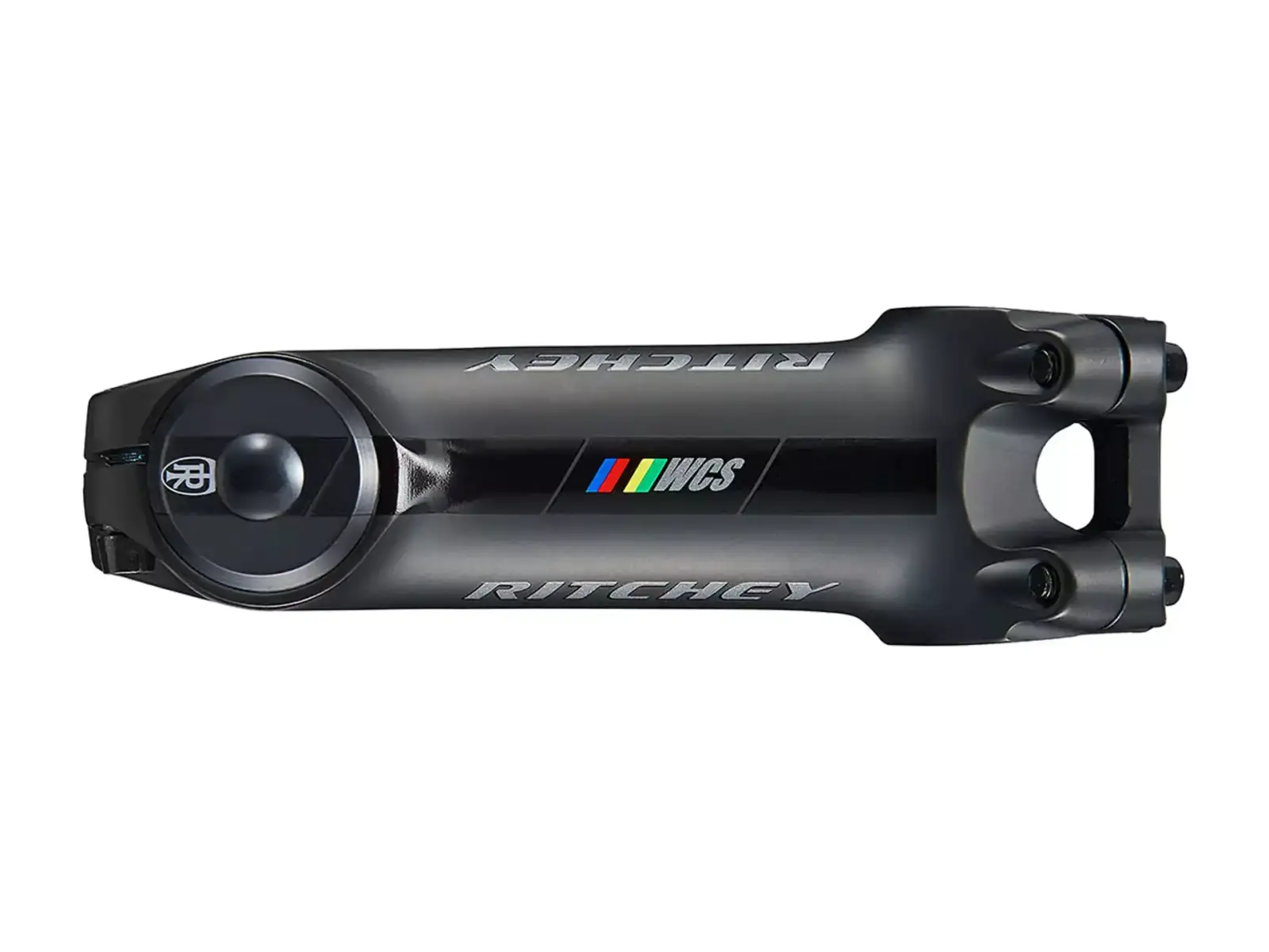 Ritchey WCS Top Cap 1 1/4" Steuersatzkappe in Schwarz/Schwarz.