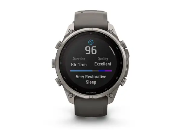 Garmin Fénix 9 Pro inReach Solar 47 mm Titan Pebble Gray/Silver Gray