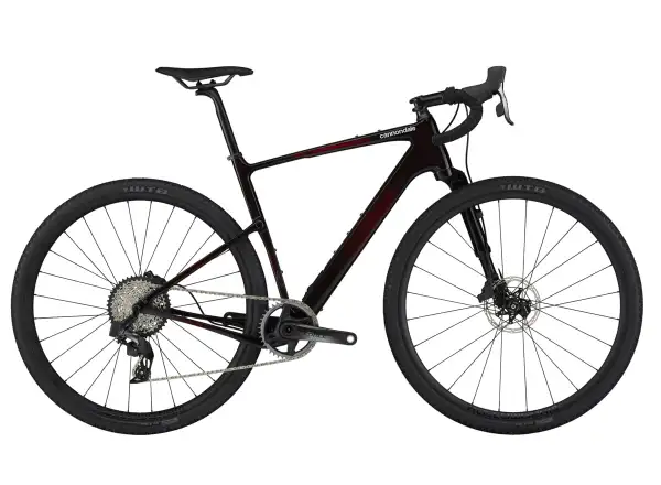 Cannondale Topstone Carbon 1 Lefty Gravelbike in Rally Red