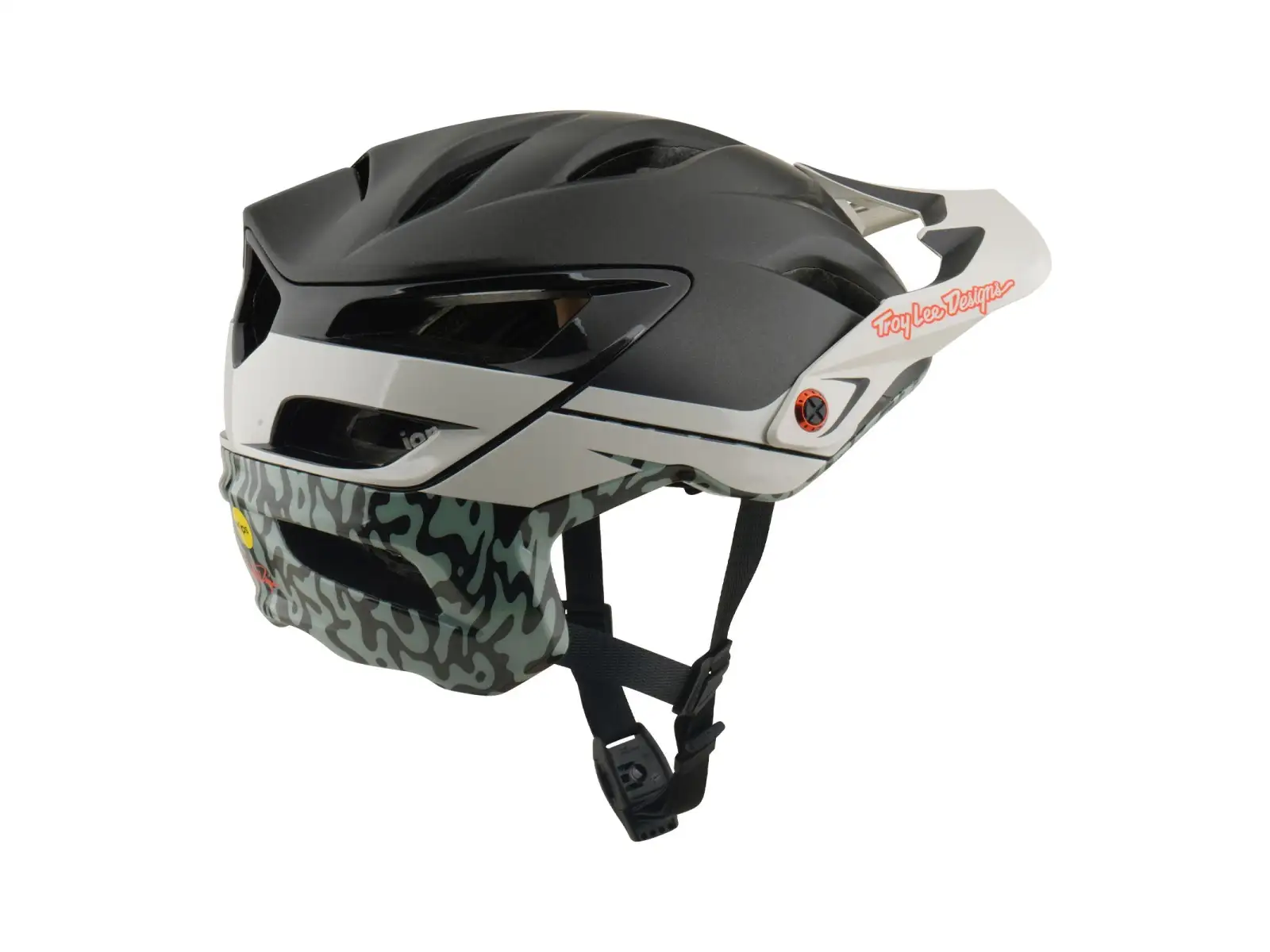 Troy Lee Designs A3 MIPS Helm Halo Charcoal/Pumice