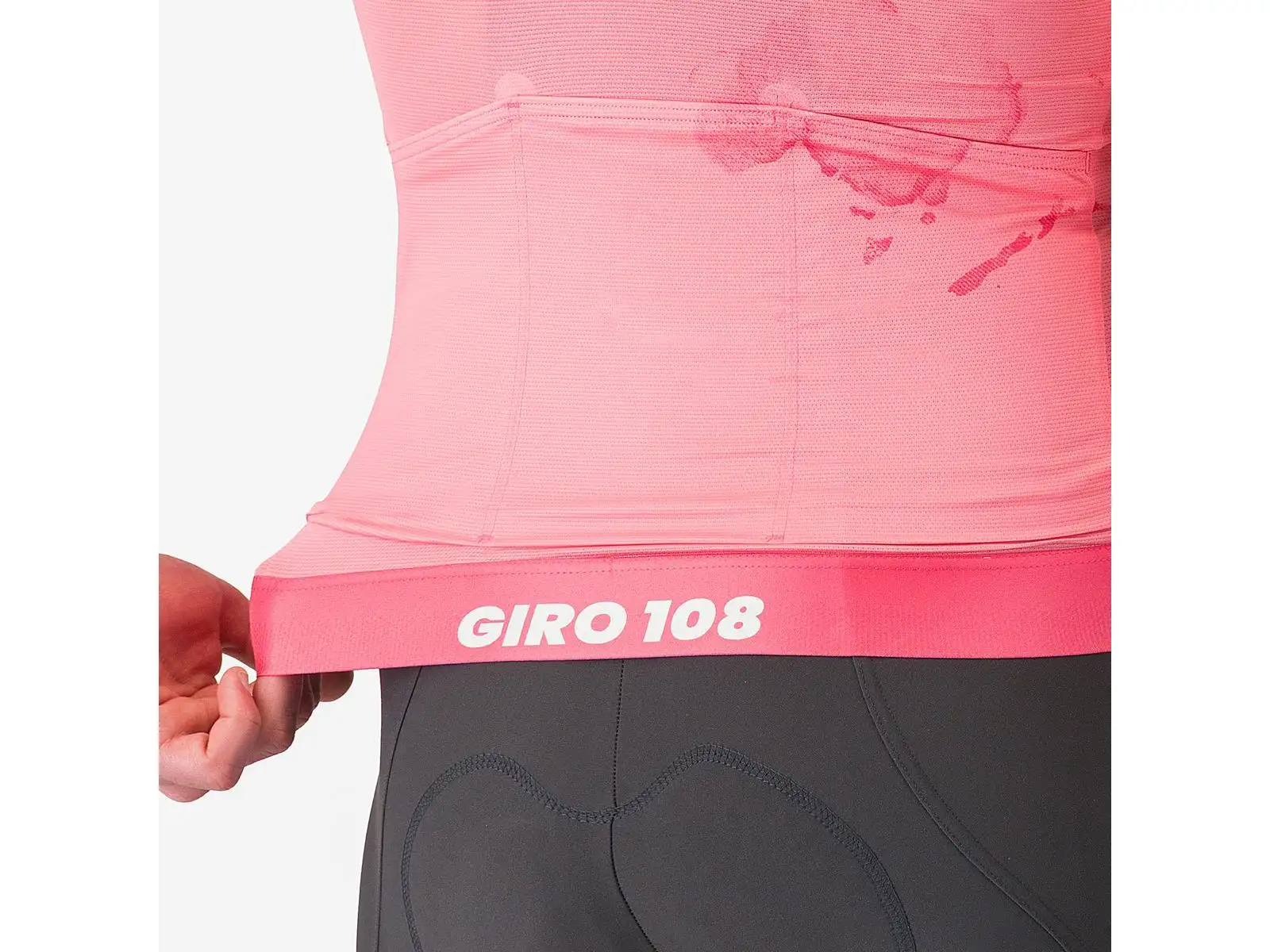 Castelli Giro 108 Race 8S Herren Trikot Kurzarm Rosa Giro