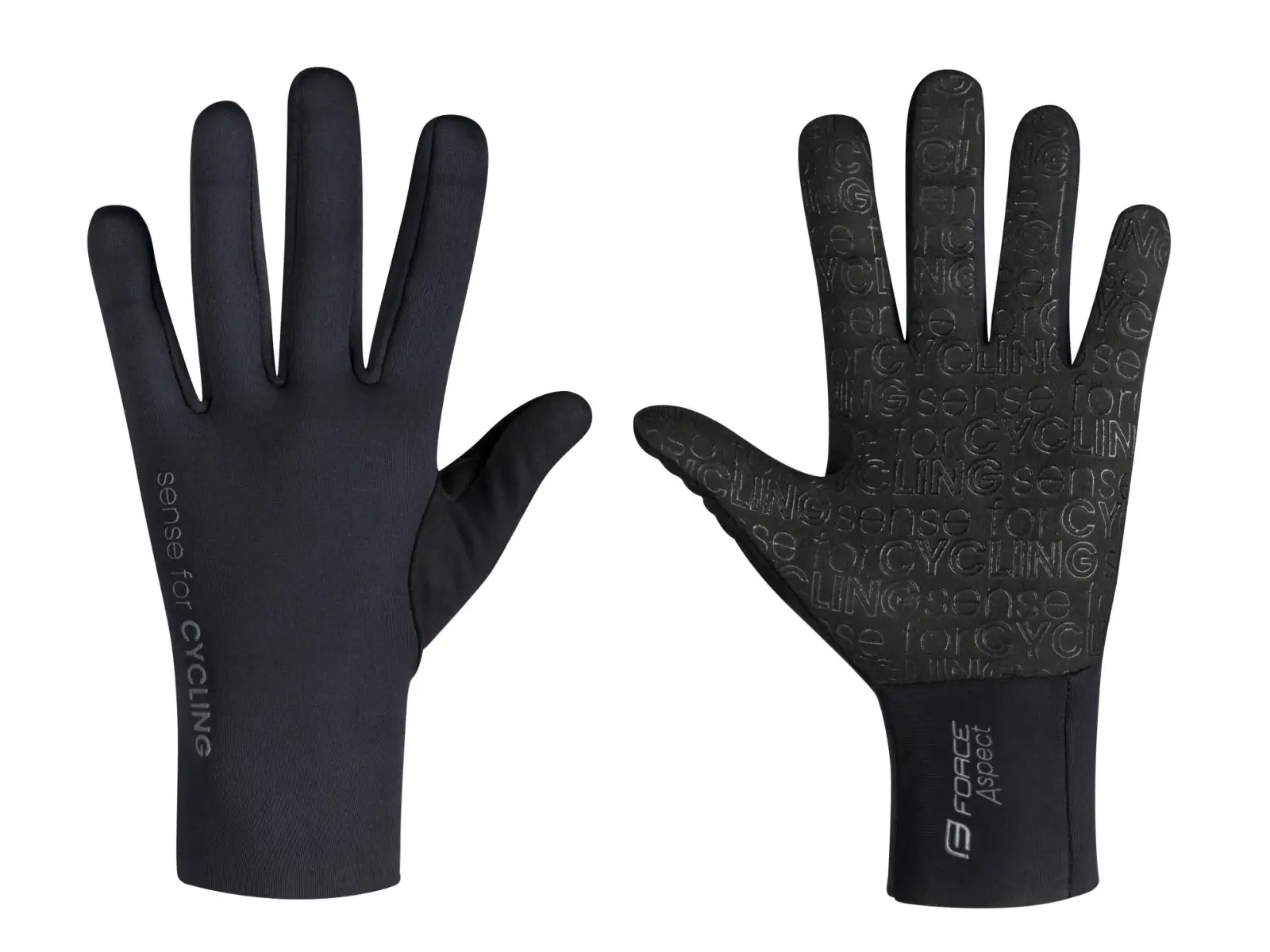 Force Aspect lange Neoprenhandschuhe schwarz