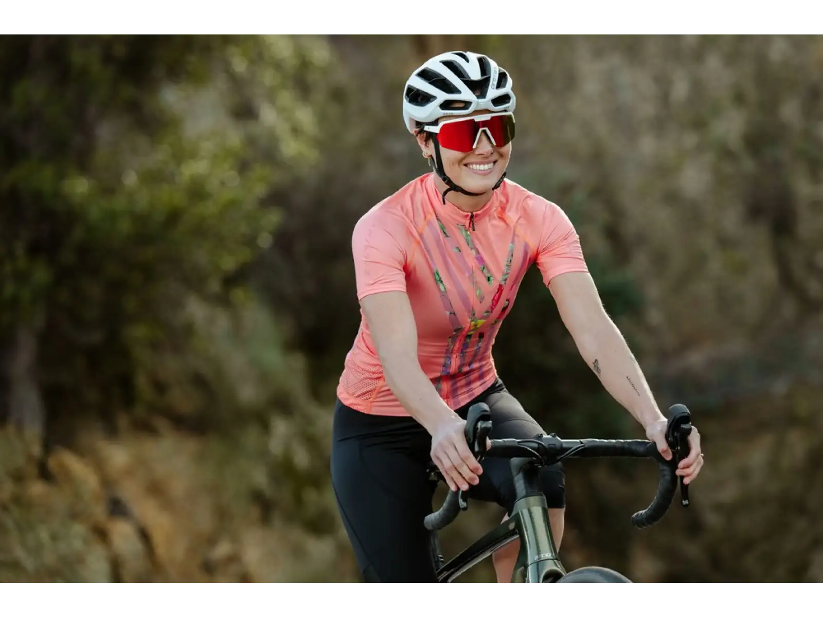 Silvini Calnia Damen Radtrikot Kurzarm Koralle/Rosa