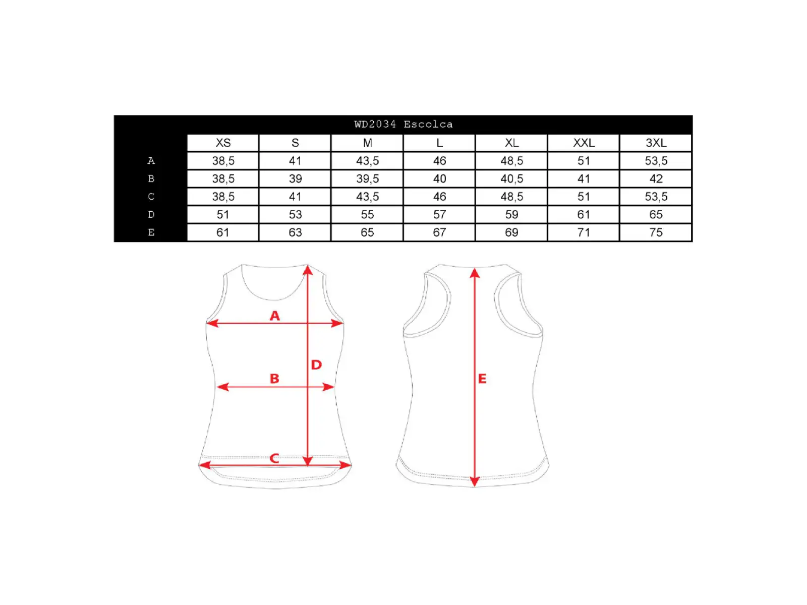 Silvini Escolca Damen ärmelloses Trikot Schwarz/Anthrazit