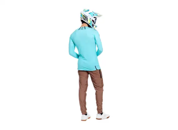 Troy Lee Designs Sprint Ultra Herren Trikot Langarm Mono Real Teal