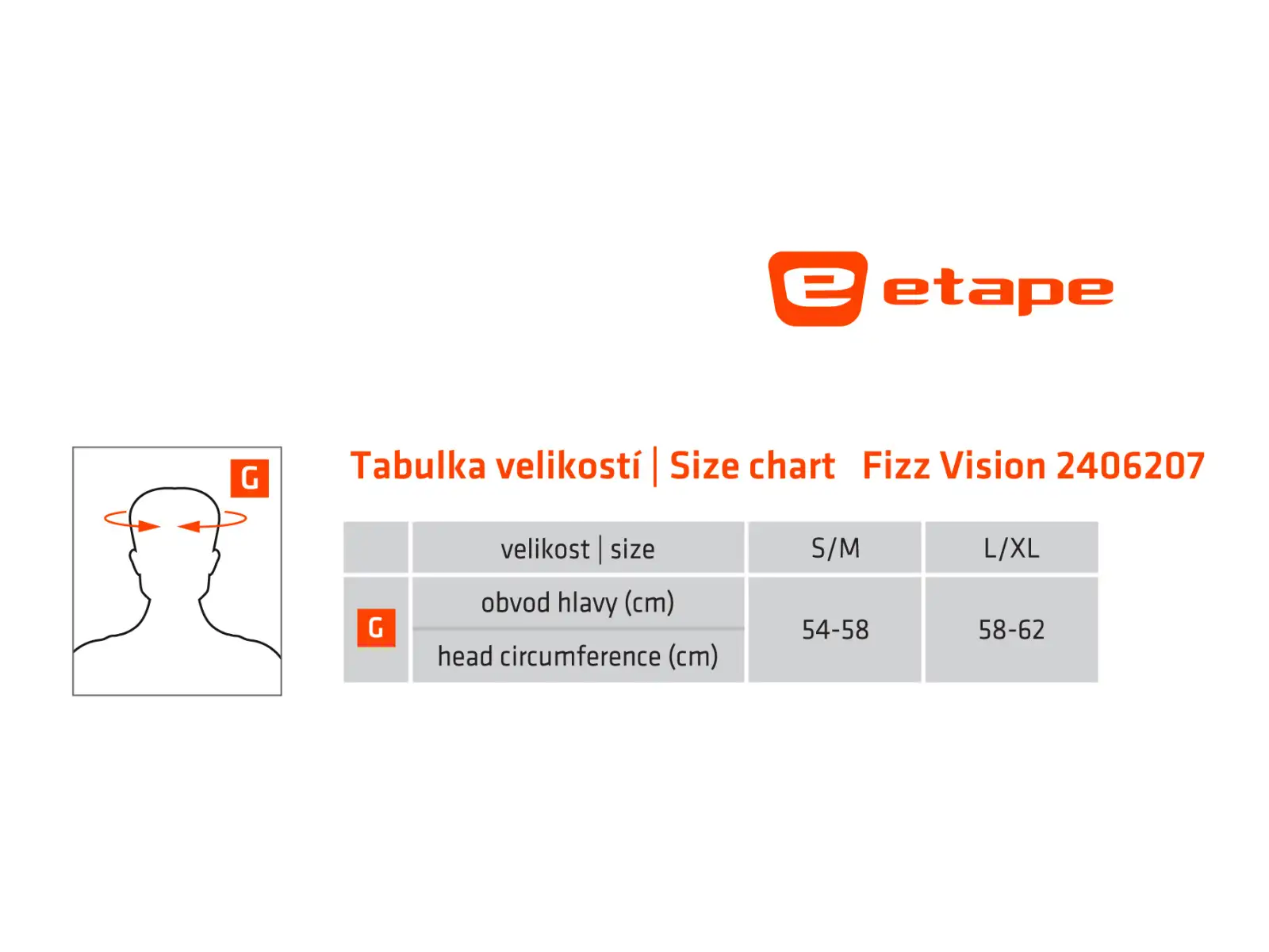Etape Fizz Vision Mütze schwarz/reflect
