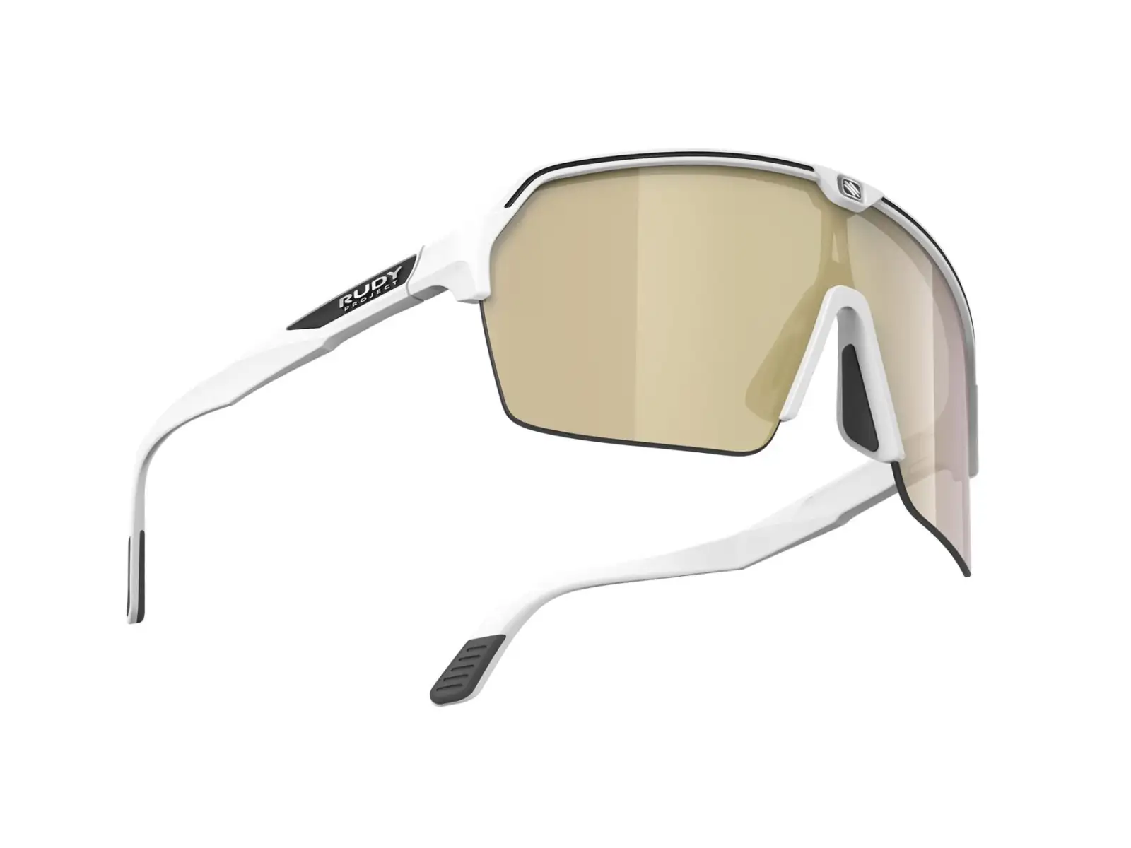 Rudy Project Spinshield Air Sonnenbrille Weiß/Multilaser Gold