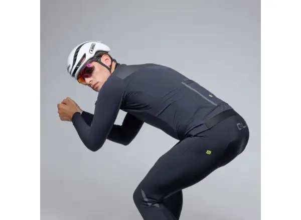 Alé R-EV1 Wool Speed Herren Winter Fahrradjacke Black
