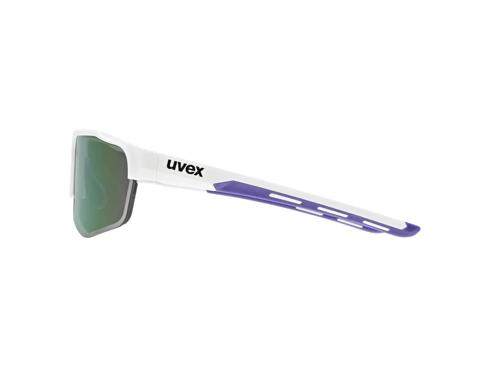 Uvex Axos Set Brille White Matt/Mirror Purple