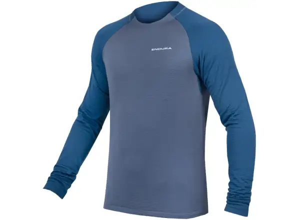 Endura Singletrack Fleece Herrentrikot Marineblau