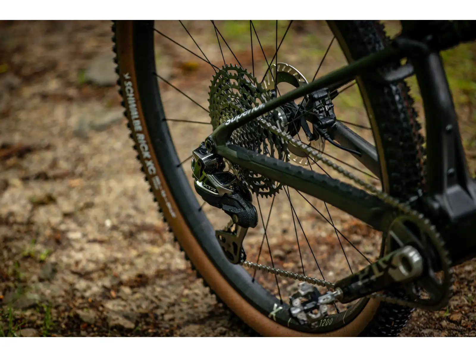 Superior XF 9.9 Team Mountainbike Gloss Carbon/Red Carbon
