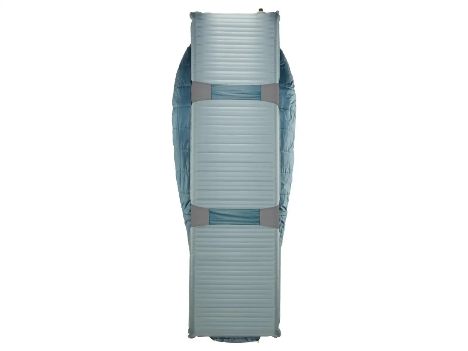 Therm-A-Rest Saros Small Schlafsack 0 °C blau-grau