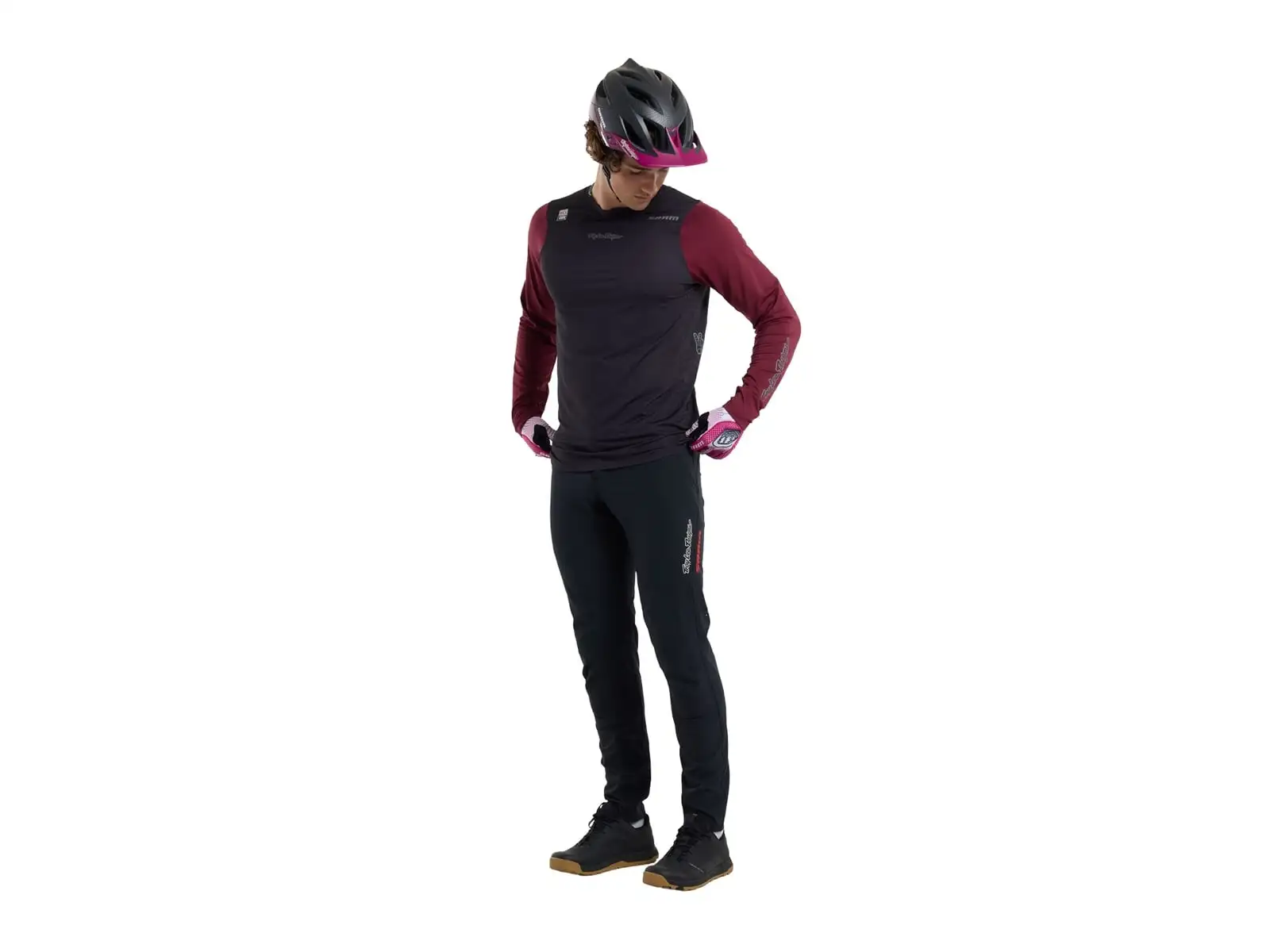 Troy Lee Designs x SRAM Skyline Herren Hosen schwarz