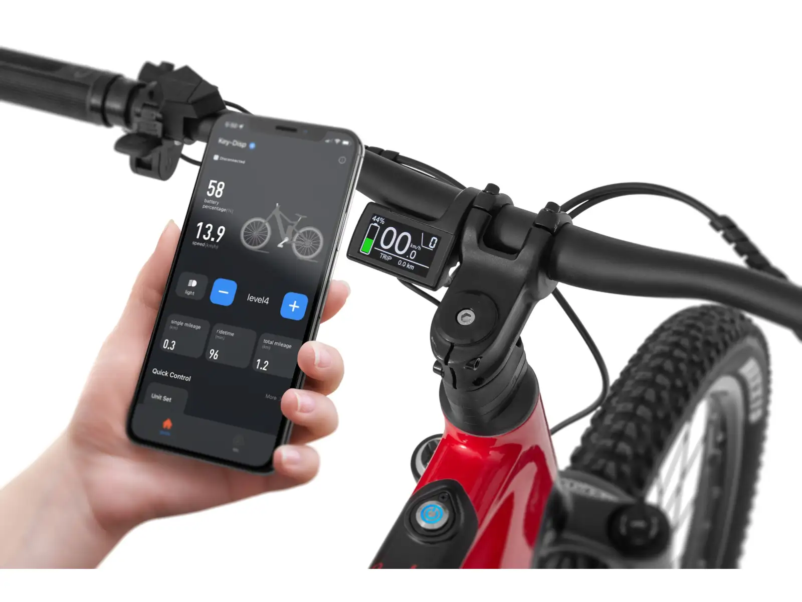 Ecobike RX 500 960 Wh schwarz rotes Mountain E-Bike