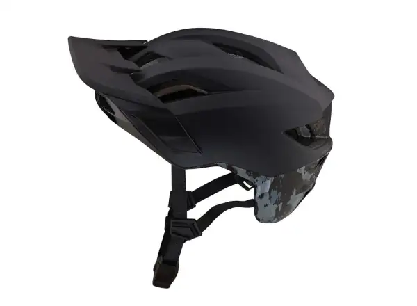 Troy Lee Designs Flowline SE MIPS Helm Radian Camo Schwarz/Grau