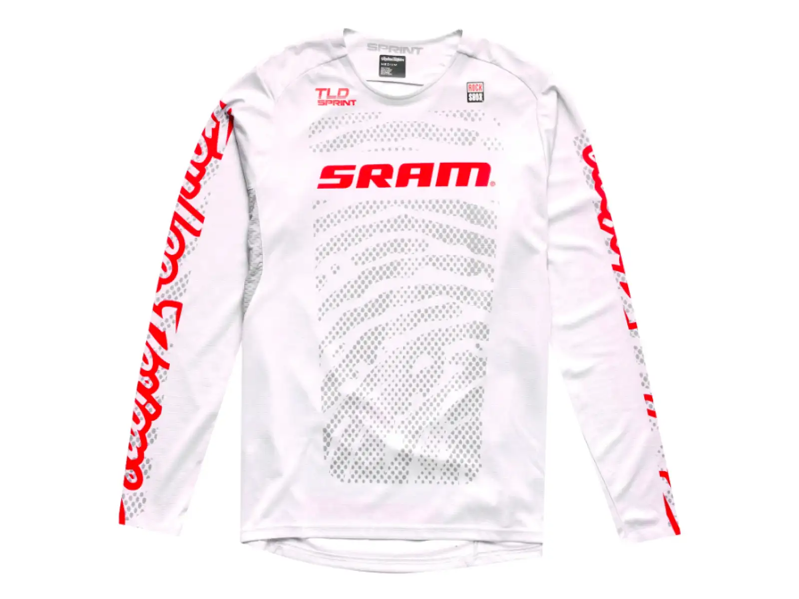 Troy Lee Designs Sprint Sram Shifted Trikot langarm Herrenshirt Zement