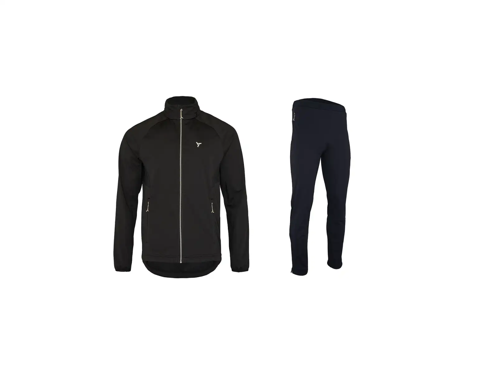 Silvini Cassiano Set Herrenjacke + Hose Schwarz