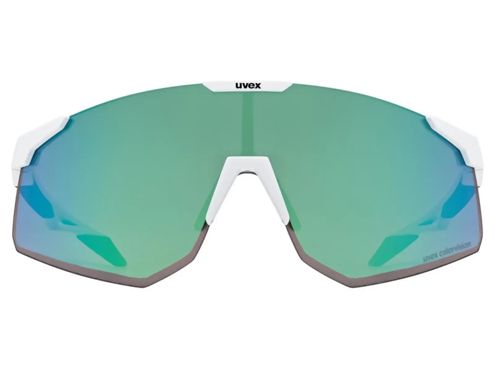 Uvex Pace Perform ColorVision Brille White Matt/Green