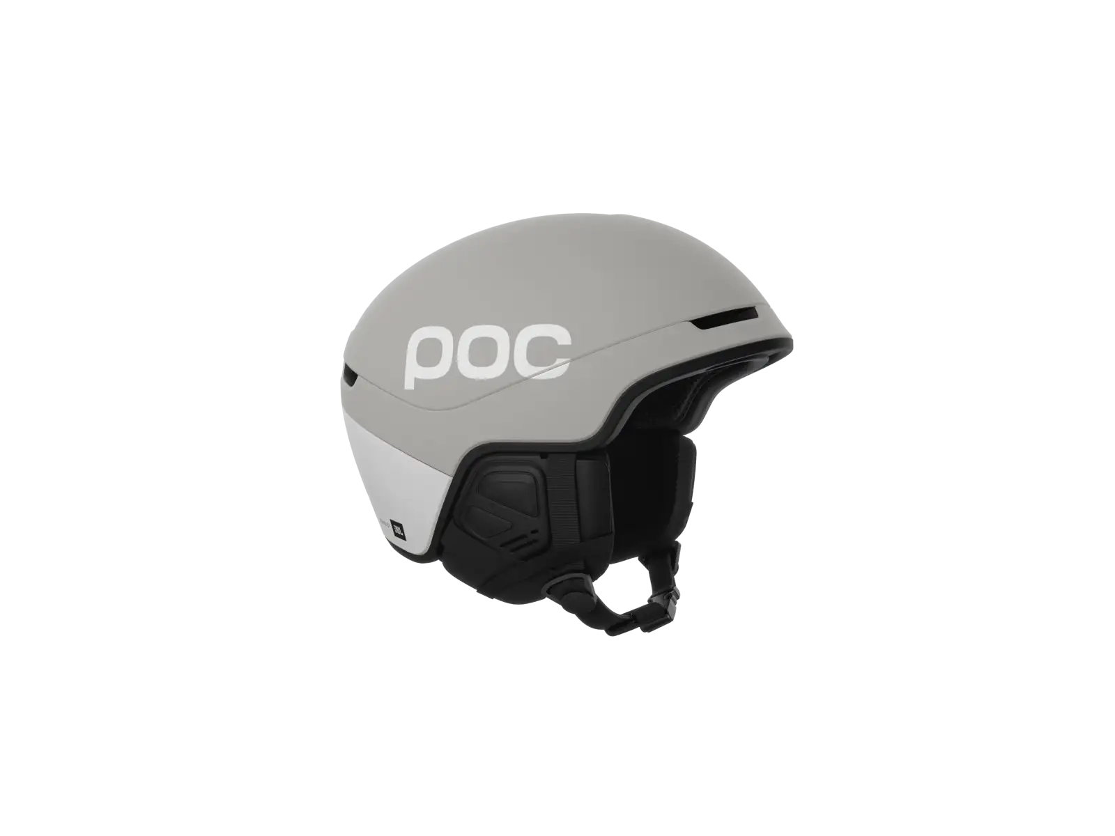 POC Obex Contour Communication Skihelm Mineral Grey Matt/Hydrogen White Matt