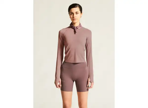Craft Hypervent Tight Damen Langarmshirt violett