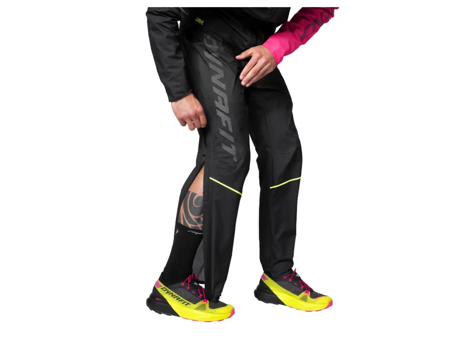 Dynafit Ultra DNA Unisex Laufschuhe Fluo Gelb/Schwarz Out