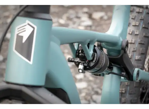 Superior eXF 9049 R Mountain E-Bike matte trooper green/chrome silver