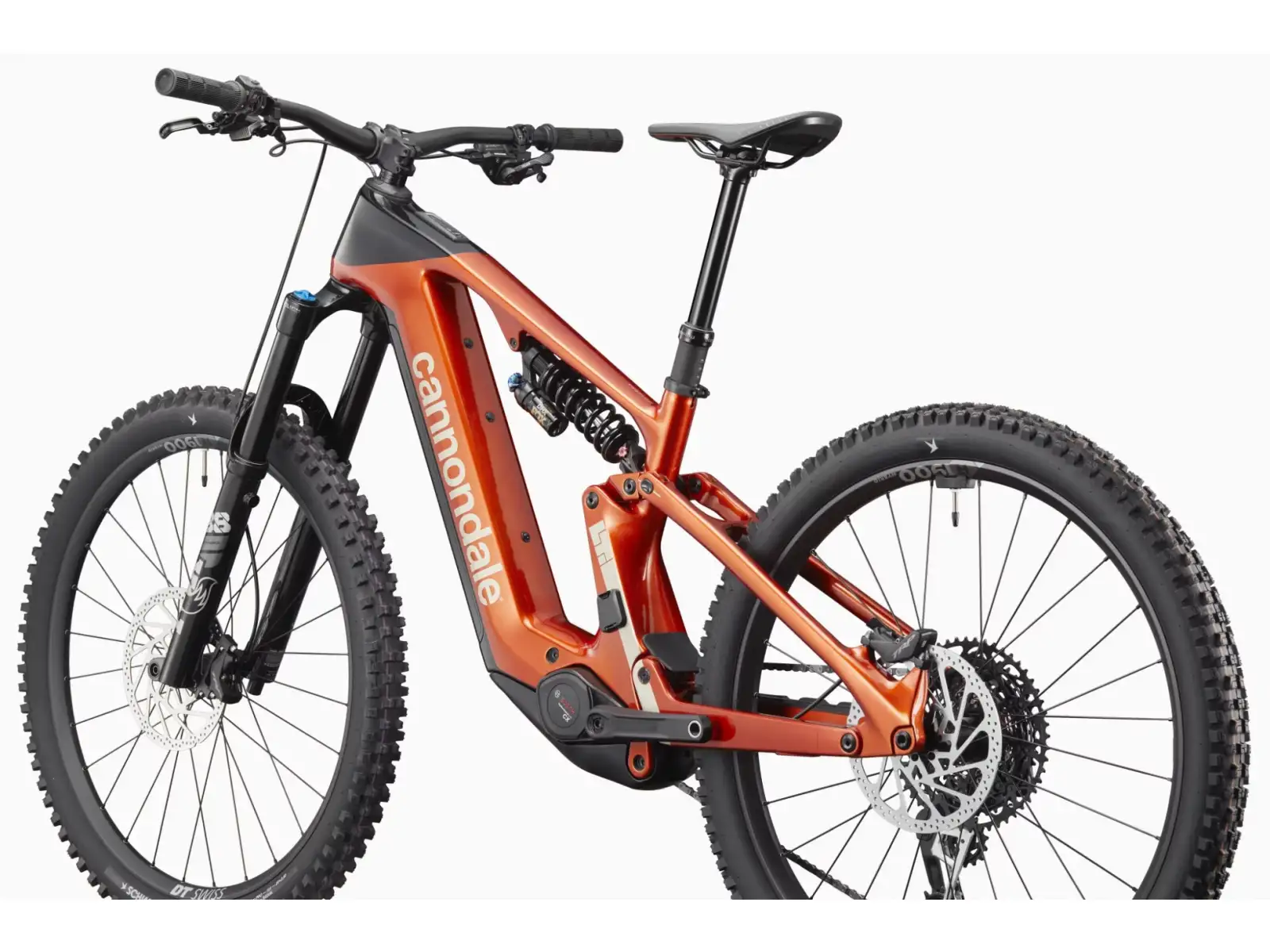 Cannondale Moterra Carbon LT 1 vollgefedertes E-Bike Fire Orange (FOR)