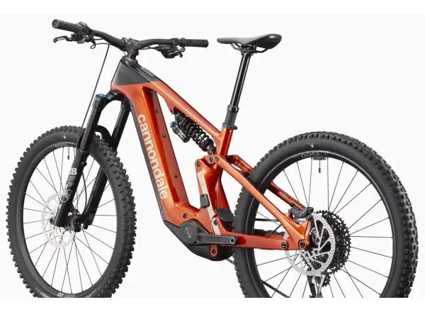 Cannondale Moterra Carbon LT 1 vollgefedertes E-Bike Fire Orange (FOR)